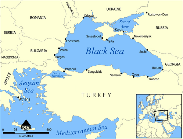 Turquía y el cambio de juego en el Mar Negro con respecto a Rusia, y el espacio entre mares como pilar vertebrador